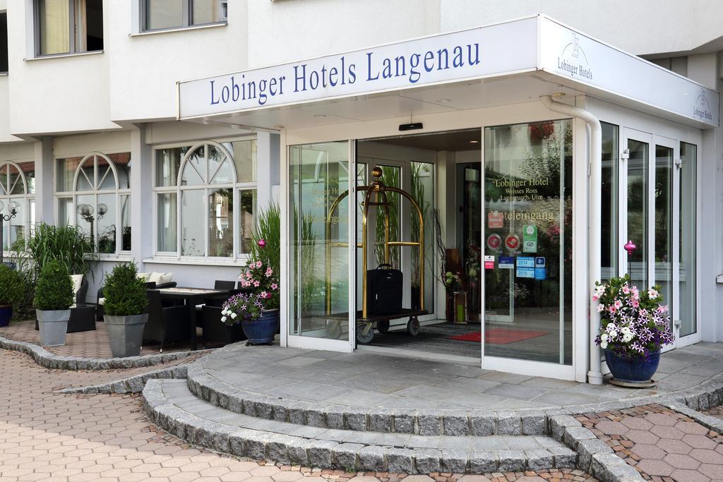 Lobinger Hotel Weisses Ross Langenau Bagian luar foto